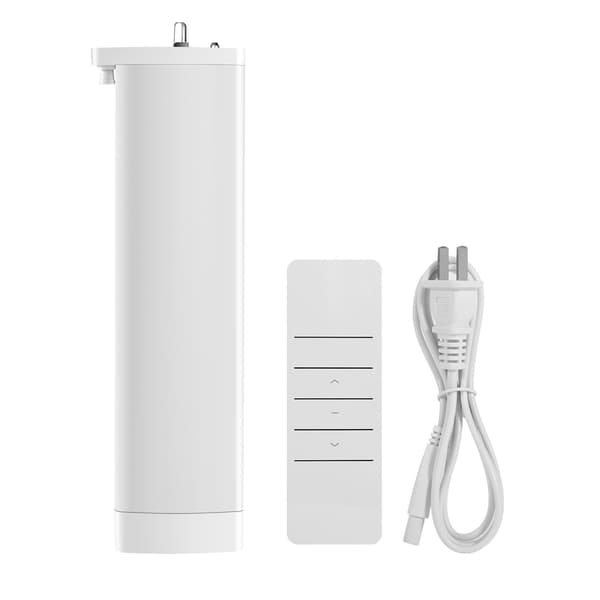 Elektrisk gardinskenmotor med fjärrkontroll för hemautomation EU Plug Zigbee version