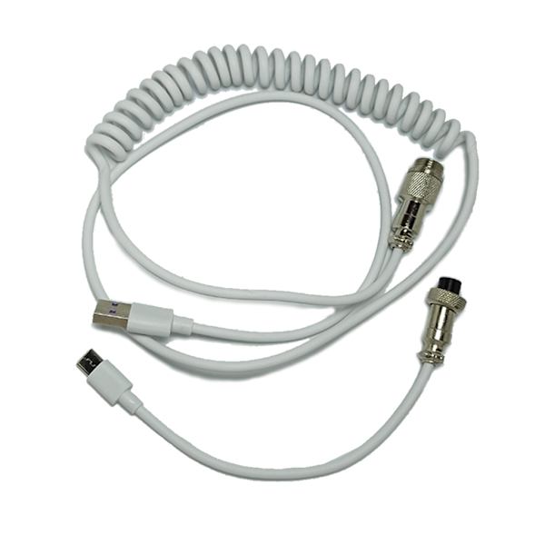 Mekanisk Tastatur Metropolis Kabel Aviator- Connector Mechables Pulse V3 Specialbelagt Spiral Type-C-USB Kabler