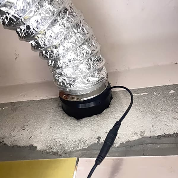 12cm Inline Luftfläkt 5V Ventilationsfläkt Bilge Inline