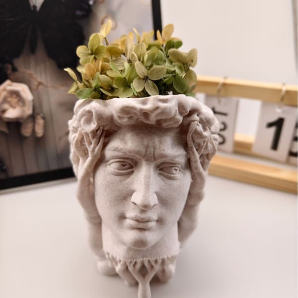 Blomsterpotteform Silikonform for sukkulentplanter Skrivebordsornament