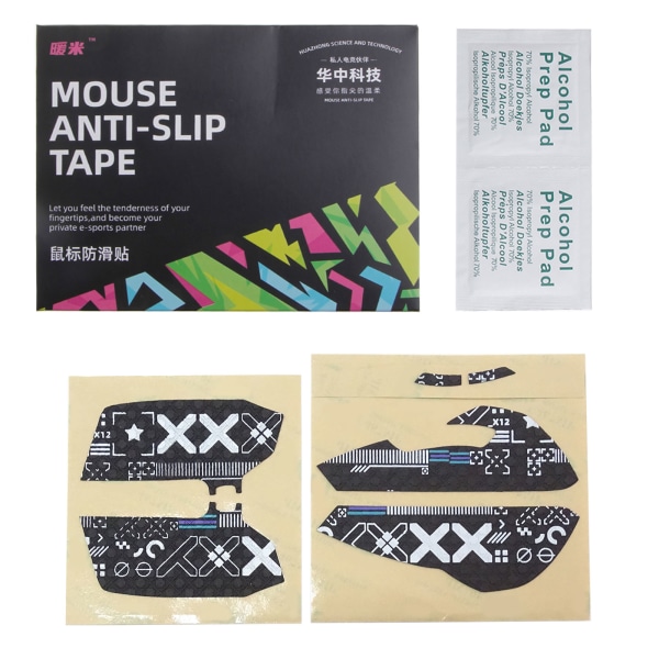 Handgjorda halkfria, svettbeständiga mushudsskridskor för RazerViper Mini Mouse självhäftande design Anti-halk grepptejp