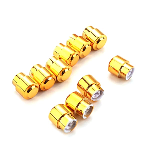 10 Stycken Elgitarr Pickup Switch Tip Kåpa Knopp Dome Kontroll Knopp Elektroniska Kontroll Knoppar Potentiometer Kåpa