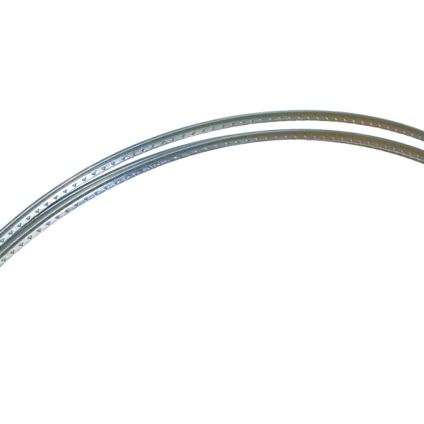 1 rulle kopparnickel 1,6 mm-2,9 mm bredd 2,5 m gitarrbandtråd för gitarr 2.2MM
