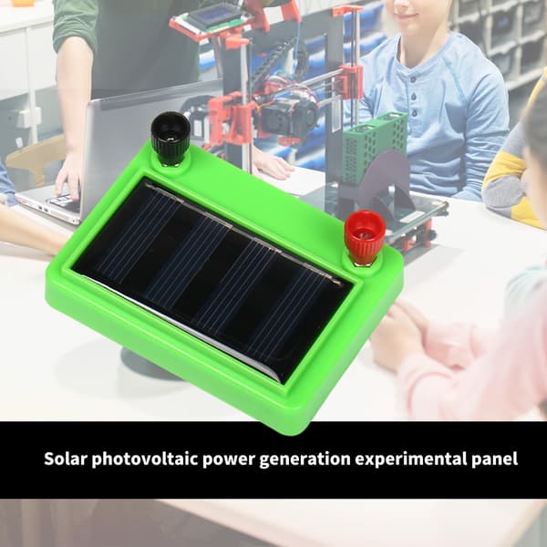 Fysikkeksperimentsett Solcellebatteri Fotovoltaisk Panelutstyr STEM-leke