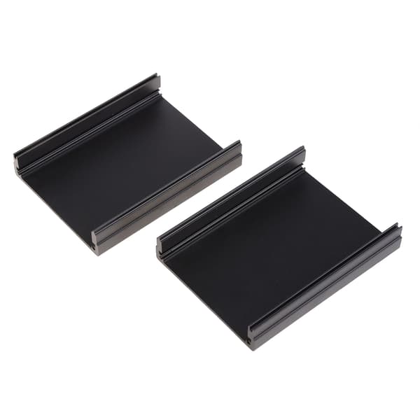Aluminium PCB-instrumentlåda DIY-kapsling elektroniskt projekt för case 100*76*35m
