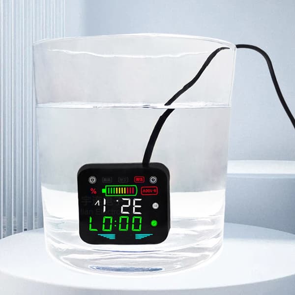 LCD Digital Mätare DC9-100V Batterikapacitetsindikator Litiumbatteritestare