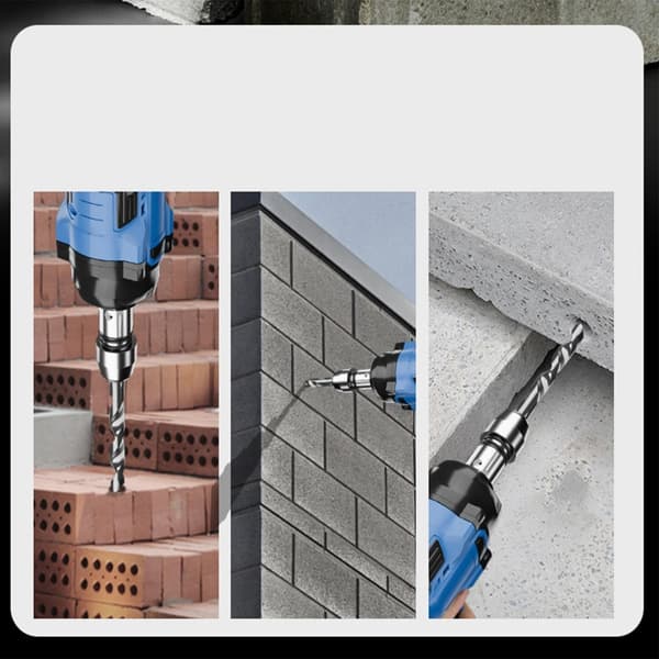 Elektrisk muttertrekkeradapter Drillbit Hammer Konverteringshode Konvertere