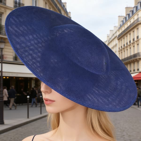 Fascinator Hattebase Bryllupshovedbeklædning Støtte til kvinder Ideelt DIY-tilbehør light purple