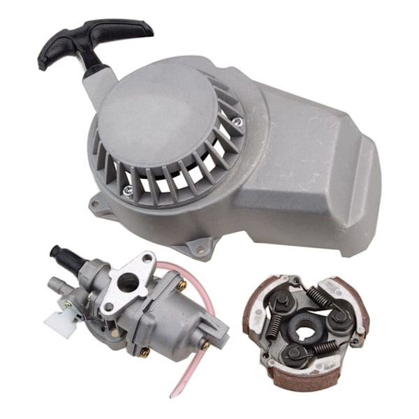Förgasare 13mm med Dragstart Koppling för 2-taktsmotor 47cc 49cc Cykel ATV