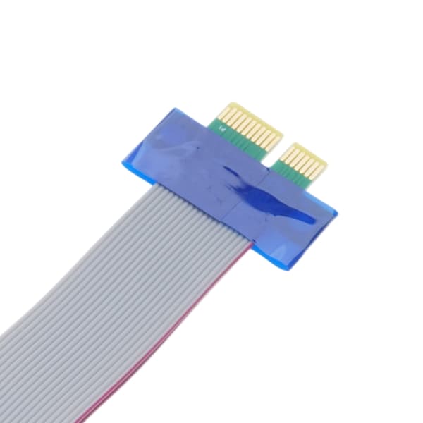 Computer PCI-E forlængeradapterkabel PCIE X1 han til hun Riser-konverter