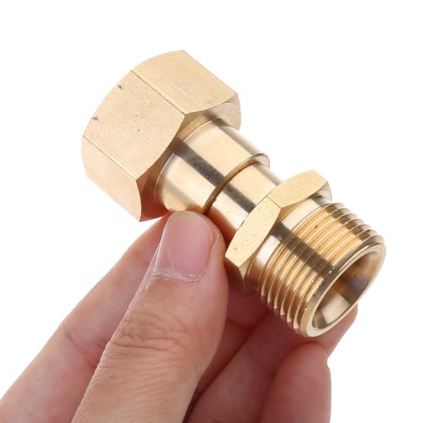 2 st M22 14mm Högtryckstvätt Svängled Högtryckstvätt Adapterkoppling