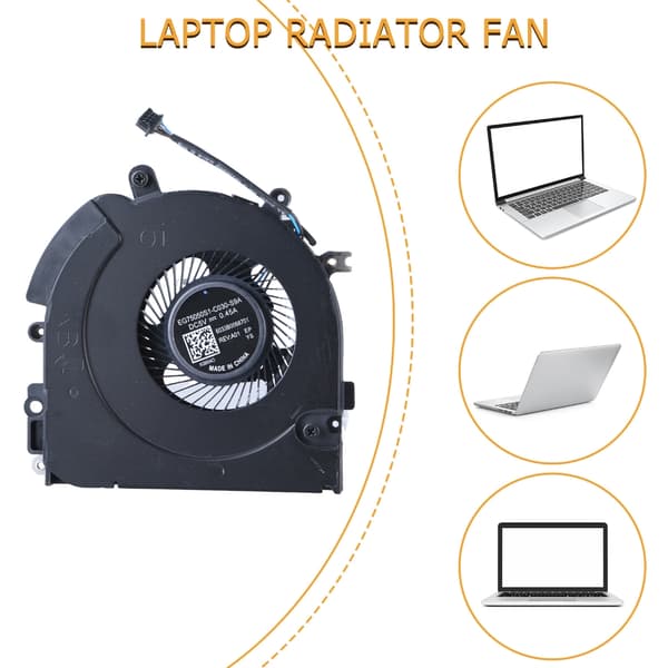 Bærbare computere CPU GPU Radiatorer Blæser DC5V 4Pin 4 ledninger til EliteBook 850 850 G6