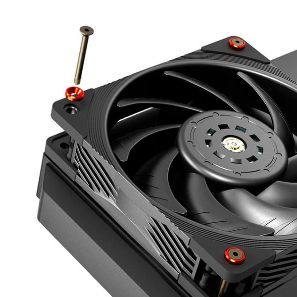 Aluminiumlegeringsskruvar för datorchassi CPU-kylfläktar 32mm längd