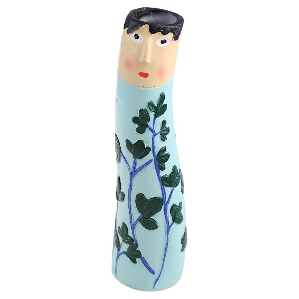til Kreativ Boheme Familie Vase Resin Blomsterflaske Sjove Humanoide Resin Figurer Dekorationer Gave Til Voksne Børn