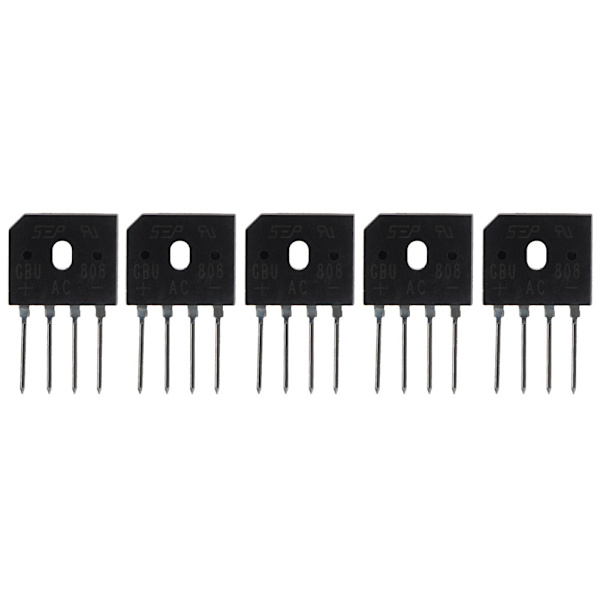 Ny 5 stk. enkeltfasede diodebro ensretter IC chip 8A