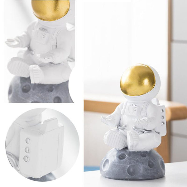 Astronaut Glasögonhållare Resin Glasögon Display Stand Craft Desktop Ornament null - B