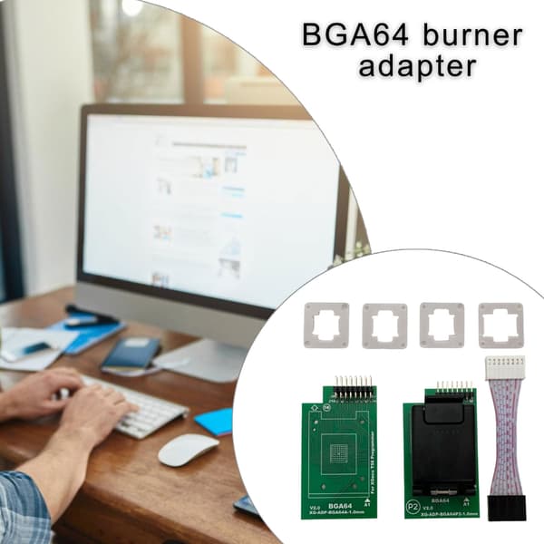 Profesjonell T56 Programmer BGA64 Adapter Bred Chip Testing Arbeid for T56