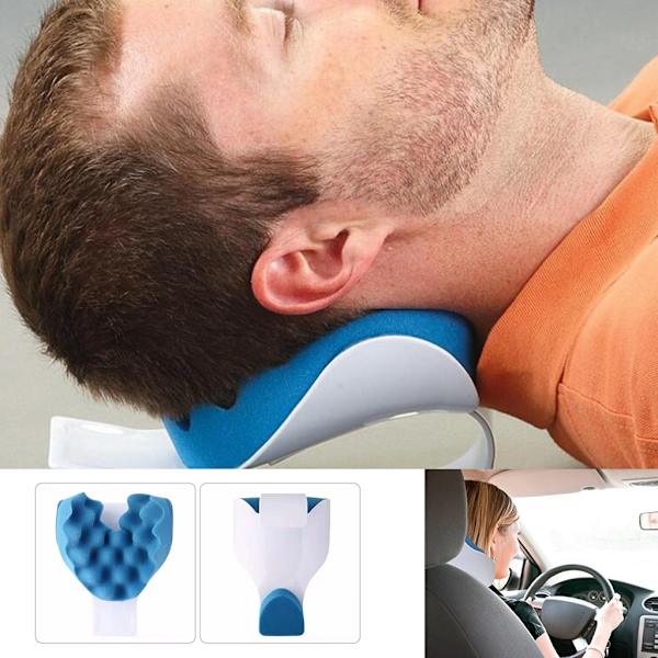 Sponge Shoulder Relaxer Nackstöd Spänningsavlastning släpper muskelspänningar lindrar åtstramande Terapeutisk smärta för bil