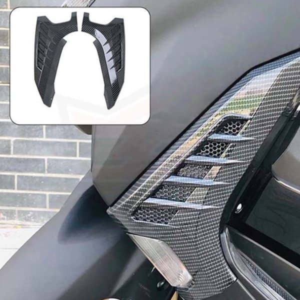 Motorsykkel Blinklysdeksel Frontlampe ABS Beskyttelse ABS Deksel for NMAX155