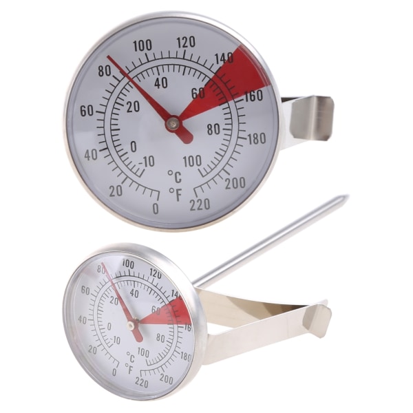 Termometer i rostfritt stål Matlagning Ugn BBQ Mjölk Mat Köttsond Mätare 100°C
