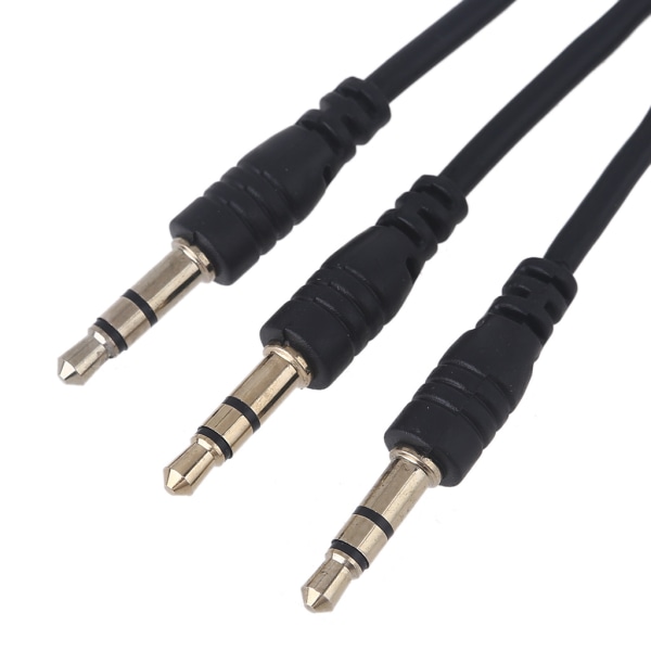 3,5 mm Splitter Y-kabel Audio Splitter Stereo Jack Hörlurar Adapter Kabel Hane till 2 Hane Audio Splitter för högtalare