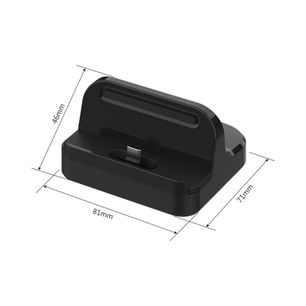 Type C Oplader Dock USB Type-C Oplader Dock Cradle Ladestation