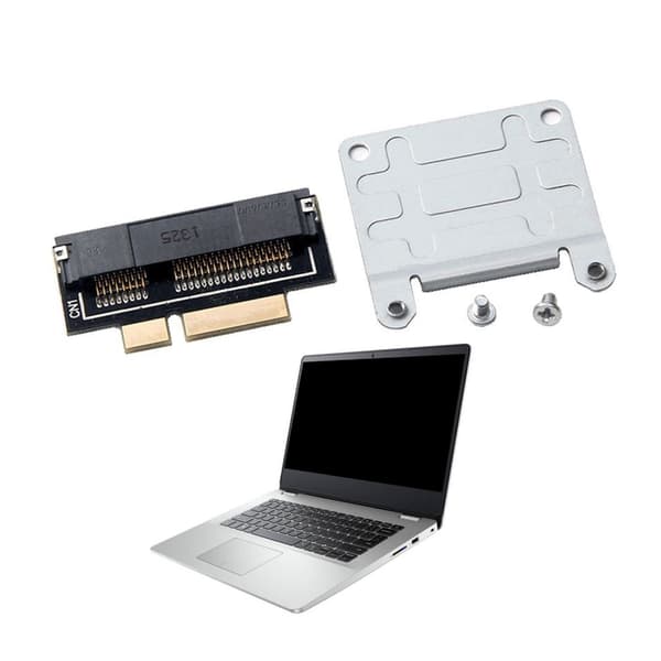 mSATA SSD til SATA 7+17 Pin Adapterkort 2012 til Pro MC976 A1425 A1398