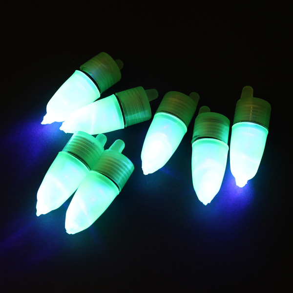 Fiskebettlarm Elektronisk LED fisklarm bettsensorindikator larm fiskebett Ljusvarning Känslig indikator Green 2