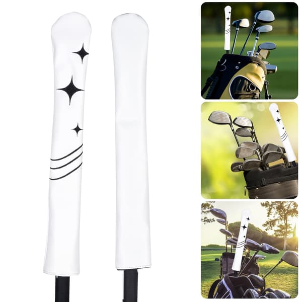 Golf Alignment Rod Cover Case Stjernemønster Stangholder Golfkøllebeskytter