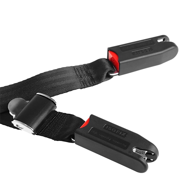 Bilbarnesikkerhet for Sete Isofix/for Latch Myk Grensesnitt Koblingsbelte Fiksering