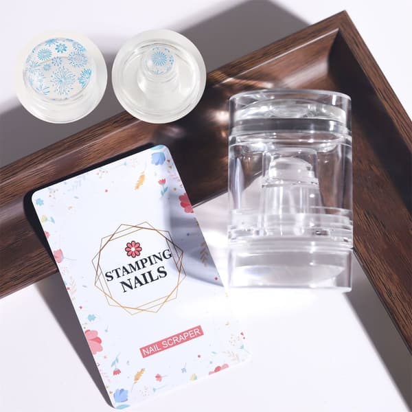 Neglekunst Stamper Kit Elastisk Silikone Materiale Til Hjemme- og Salonmanicurebrug