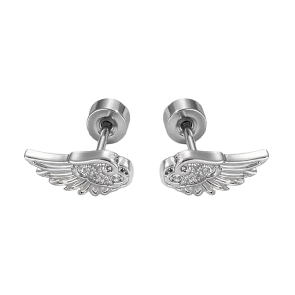 Vingeformet øre mansjett for bruskpiercing, legeringssmykker Three piece set