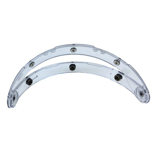Motorcykler Sort UV-adapter Flip Up Base-tilbehør til Snaps Bubble Shield Black
