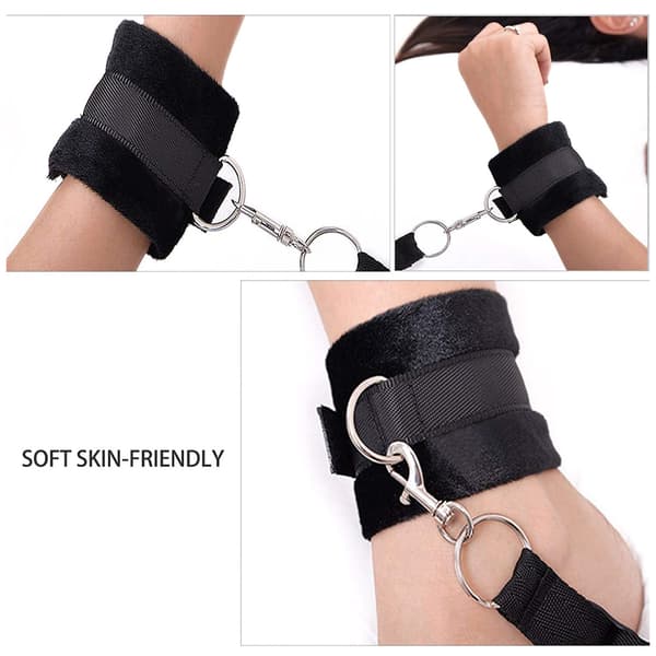 Under sängen Bondage Restraints Tillbehör Vuxna Sexlekar Bundle Binding Set