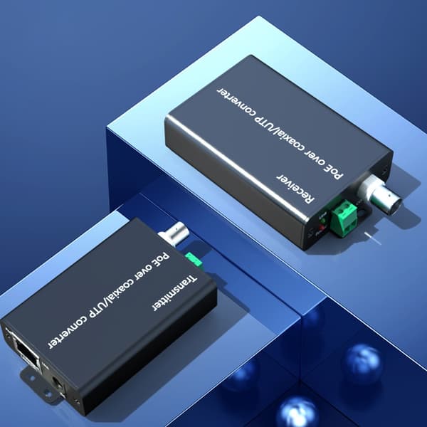 POE Koaksial Extender 500M Dataoverførsel Ethernet POE Konverter Adapter