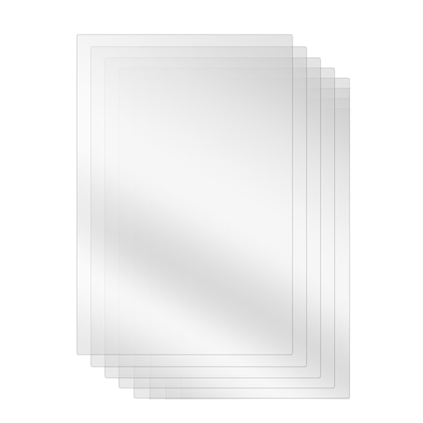FEP Film 260x 200 x 0,15 mm Høy Transmittans for 3D Printer UV Lys SLA DLP 8,9 Tommers Slippfilm 5STK