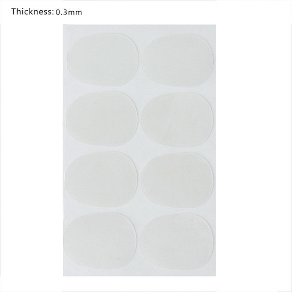 8 st/set Treble/Alto/Tenor Saxofon Klarinett Munstycke Plåster Pads Kuddar 0.3mm