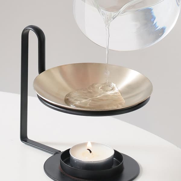 Eterisk oljebrenner Voks Smeltebrenner Aromaterapi Lysestake Telysholder
