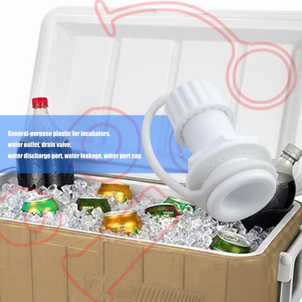 Kylboxar Gängade dräneringspluggar Dräneringspluggsenhet för kylboxar Hållbar