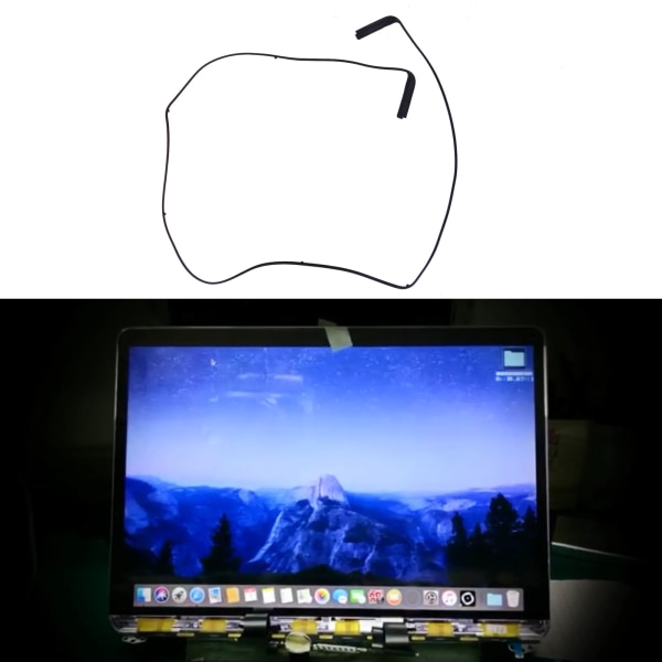 Bärbar dator Tätningsring LCD-skärm Ram Gummi Bezel Trim Ring för MacBook Pro Air