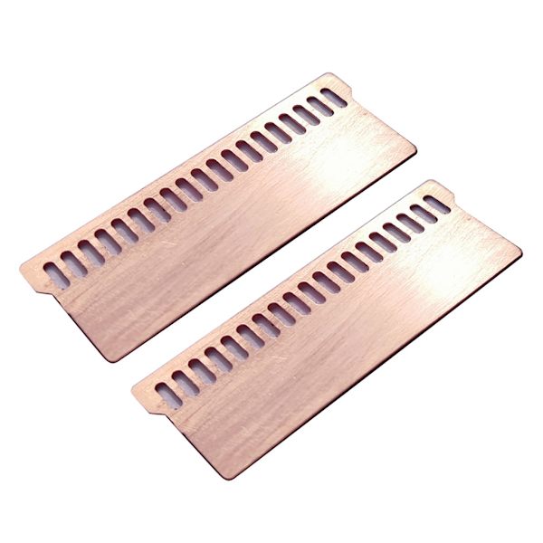 2 st Ren Koppar Notebook Gaming Laptop Minne Kylfläns Kylradiator Ram- Minneskylare Kylfläns 0,5 mm 1 mm 2 mm 3 mm