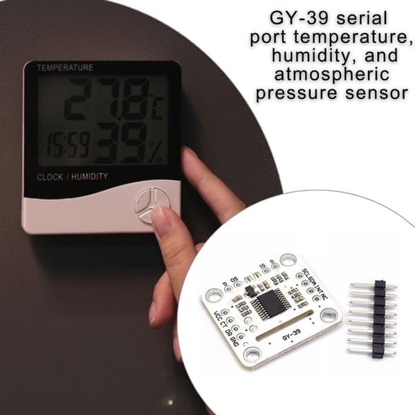 Lavstrøms temperatur- og fuktighetssensorbrett for DIY-prosjekter og prototyping