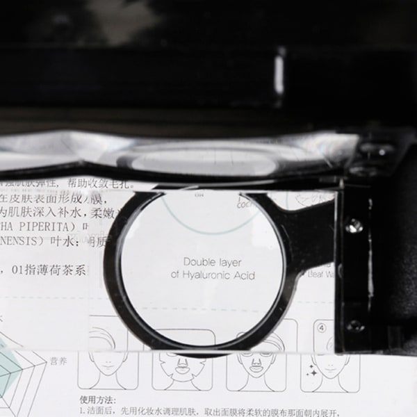 Huvudmonterad kikare-glasögon Lupp-förstoringsglas med LED-belyst-pannbandsförstoringsglas för reparation av watch