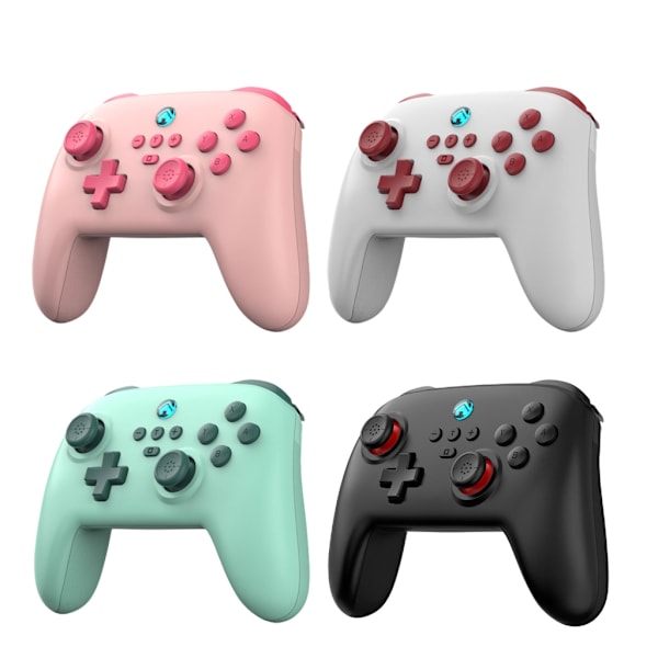 Ny trådlös Bluetooth-kompatibel Gamepad för NS SwitchPro Controller Limited Theme Joystick för PC och SwitchPro OLED-spel Pink