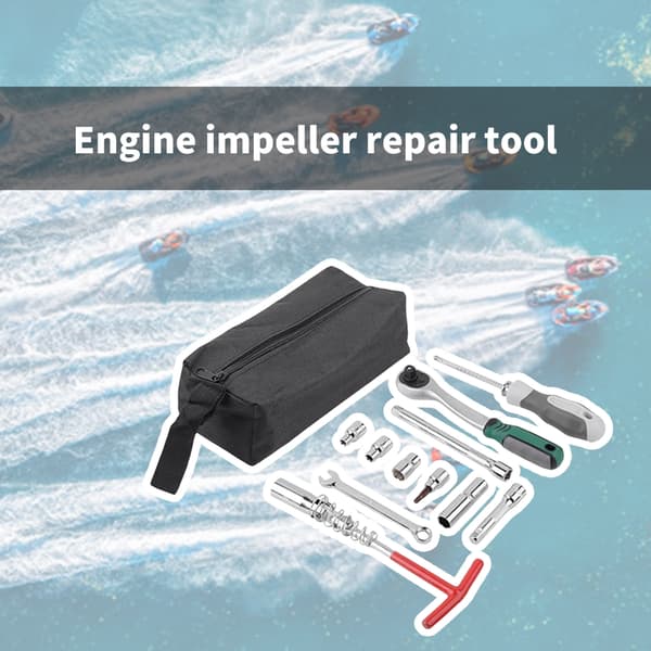 Motor Impeller Vattenpump Reparationsset Viktigt Underhållsverktyg