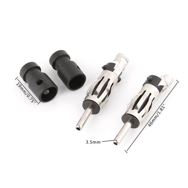 Bil CD Radio Hann Antenneplugg Adapter Plast Håndtak Kobling Antenneadapter