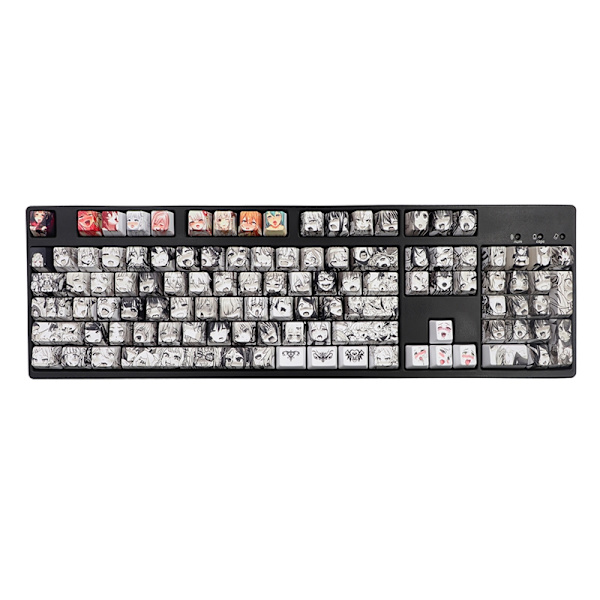 PBT Keycaps Erstatning Passer for Cherry Gateron Kailh Bryter Mekanisk Tastatur