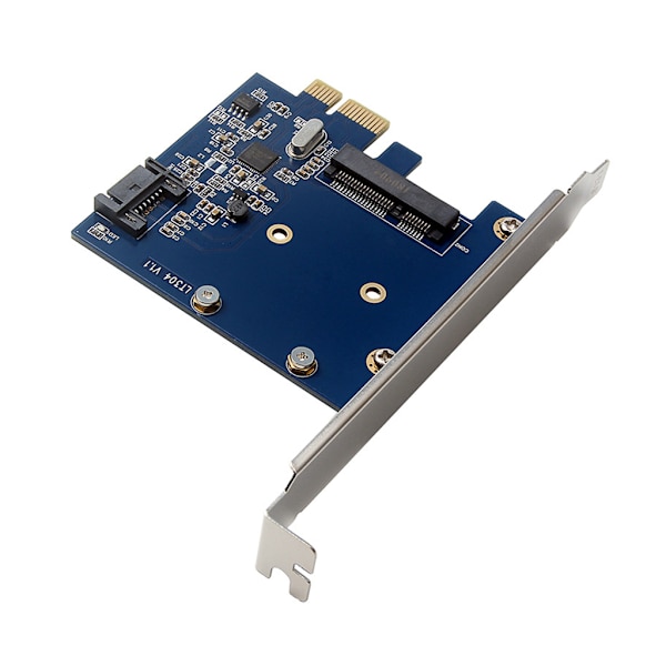 PCIe SATA MSATA SSD Adapter SATA 3.0 Controller Udvidelseskort til stationær PC