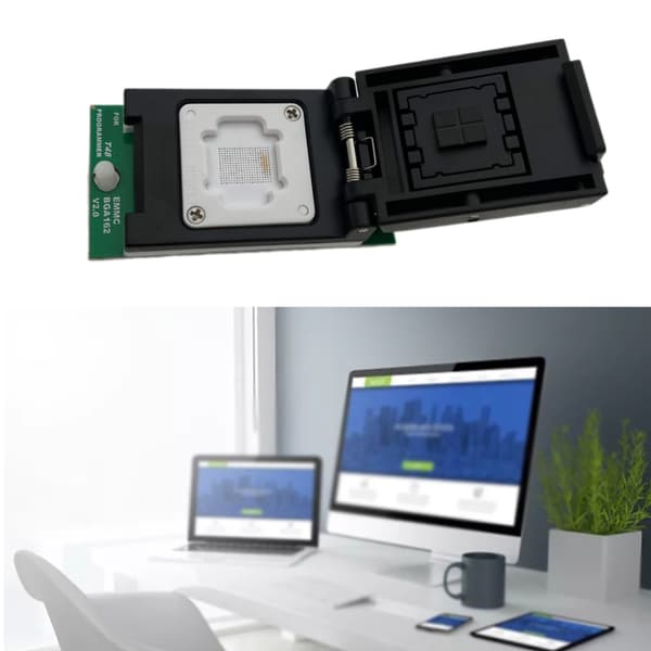 EMMC BGA162 Adapter IC Socket Programmer V2.0 Dobbelthodeprobeholder