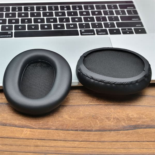 High Fidelitys Øreputer for WHCH720N Headset Klar Lydforbedring White